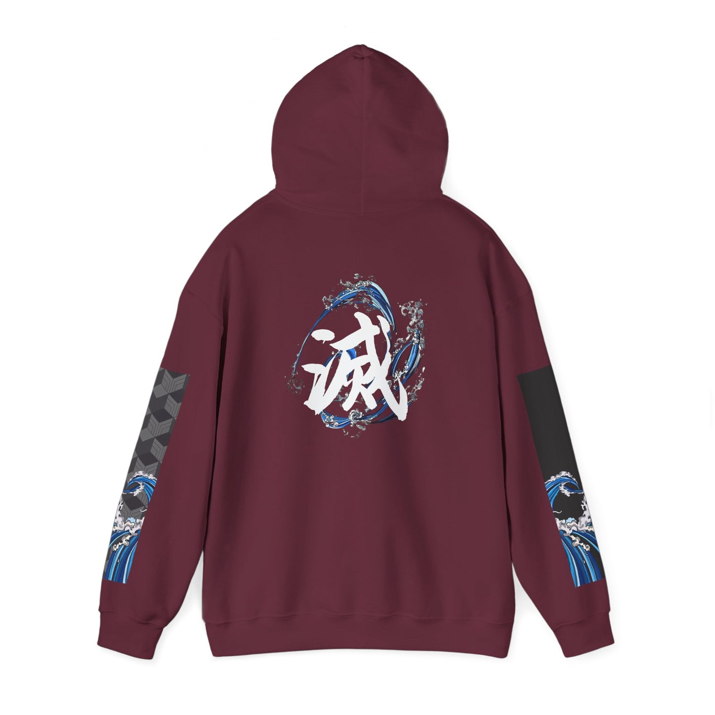 Streetwear Wave Graphic Hoodie