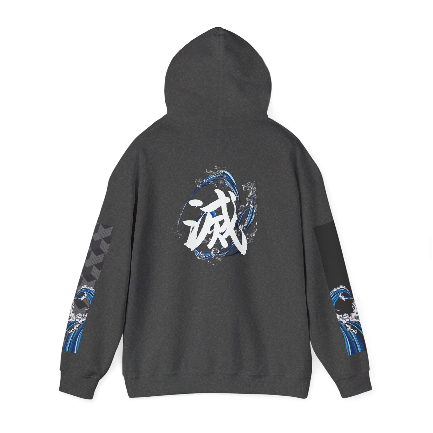 Streetwear Wave Graphic Hoodie