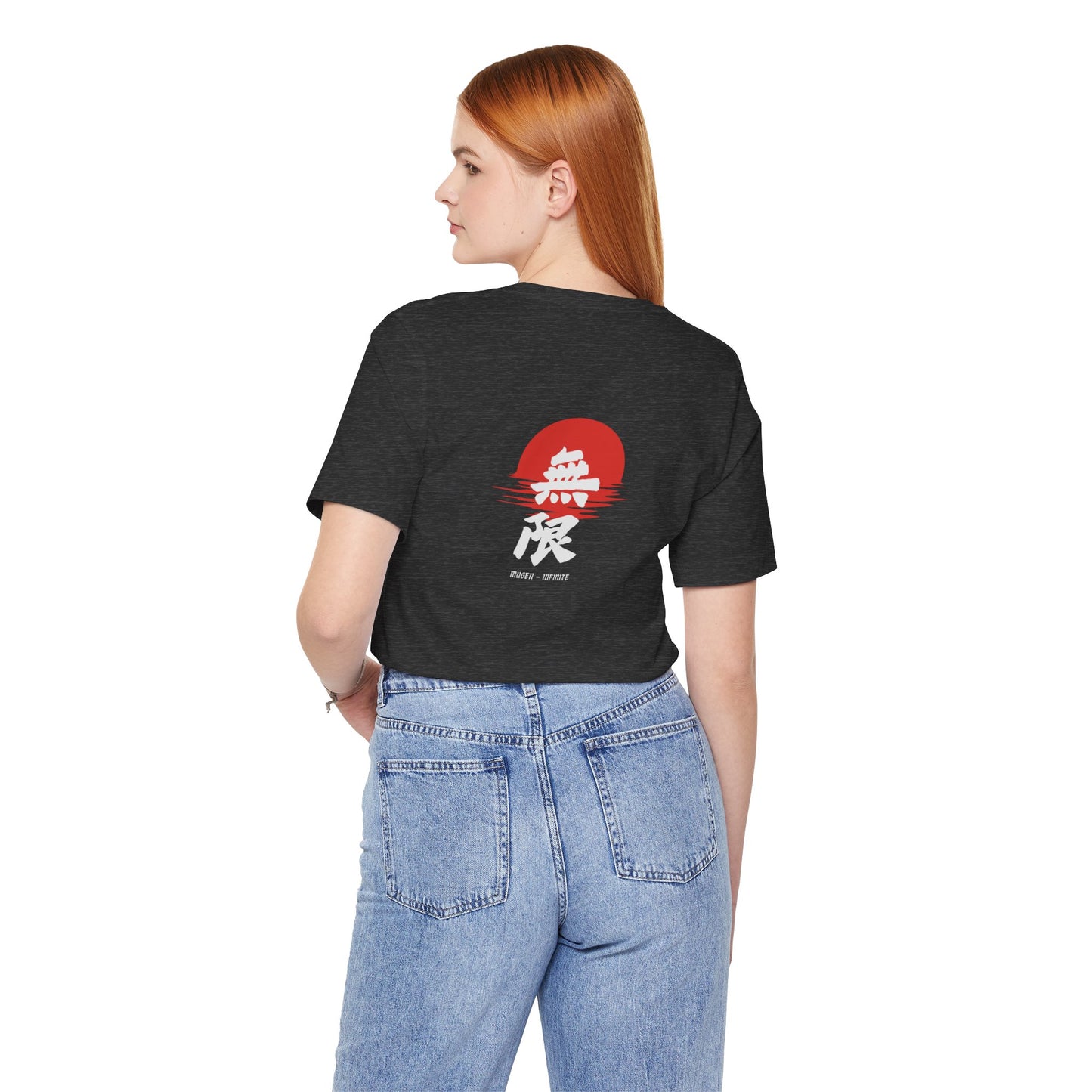 Black Unisex Mugen Kanji Tee