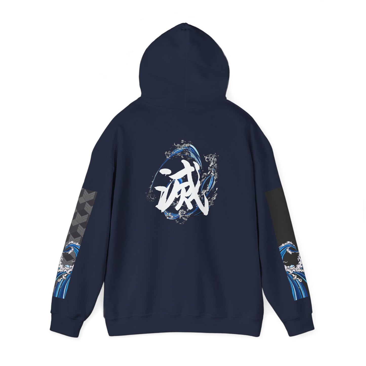 Streetwear Wave Graphic Hoodie