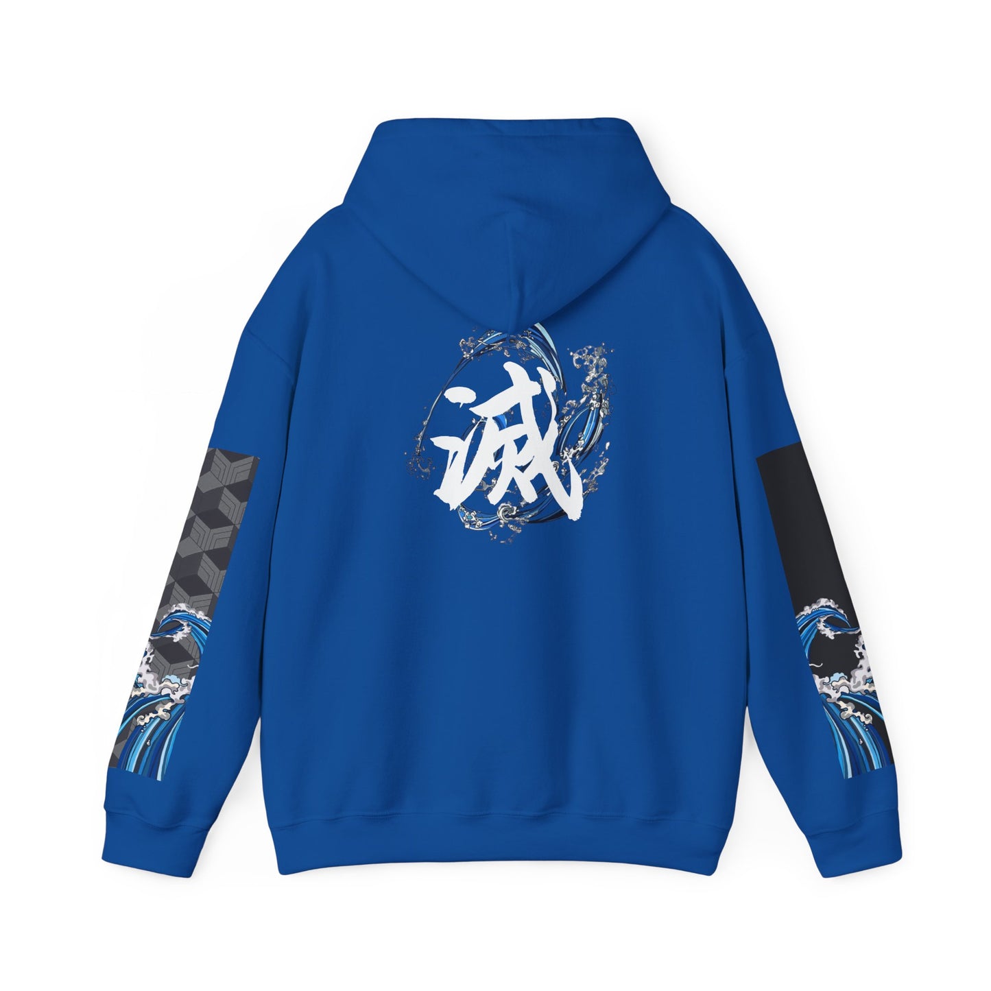 Streetwear Wave Graphic Hoodie