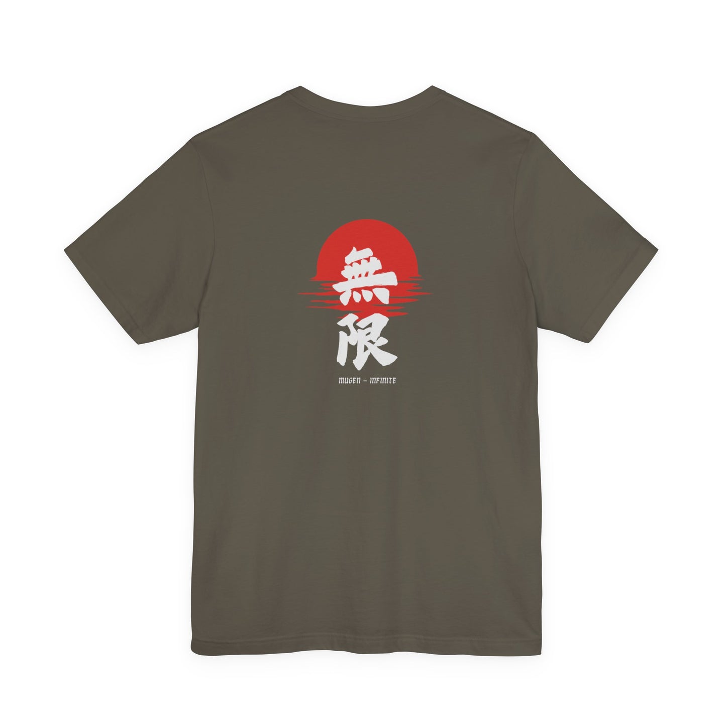 Black Unisex Mugen Kanji Tee