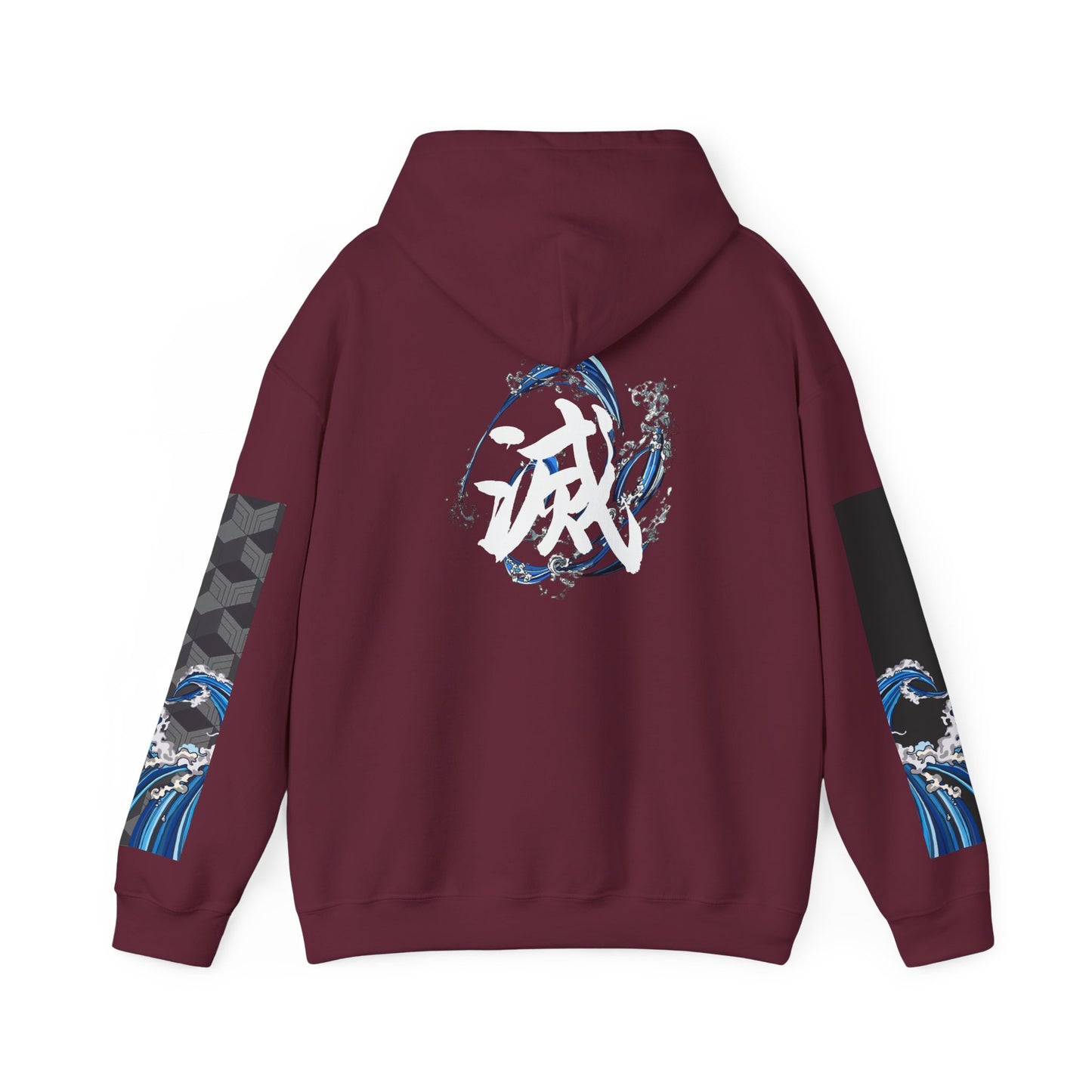 Streetwear Wave Graphic Hoodie