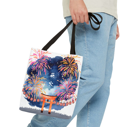 Fireworks Tote Bag