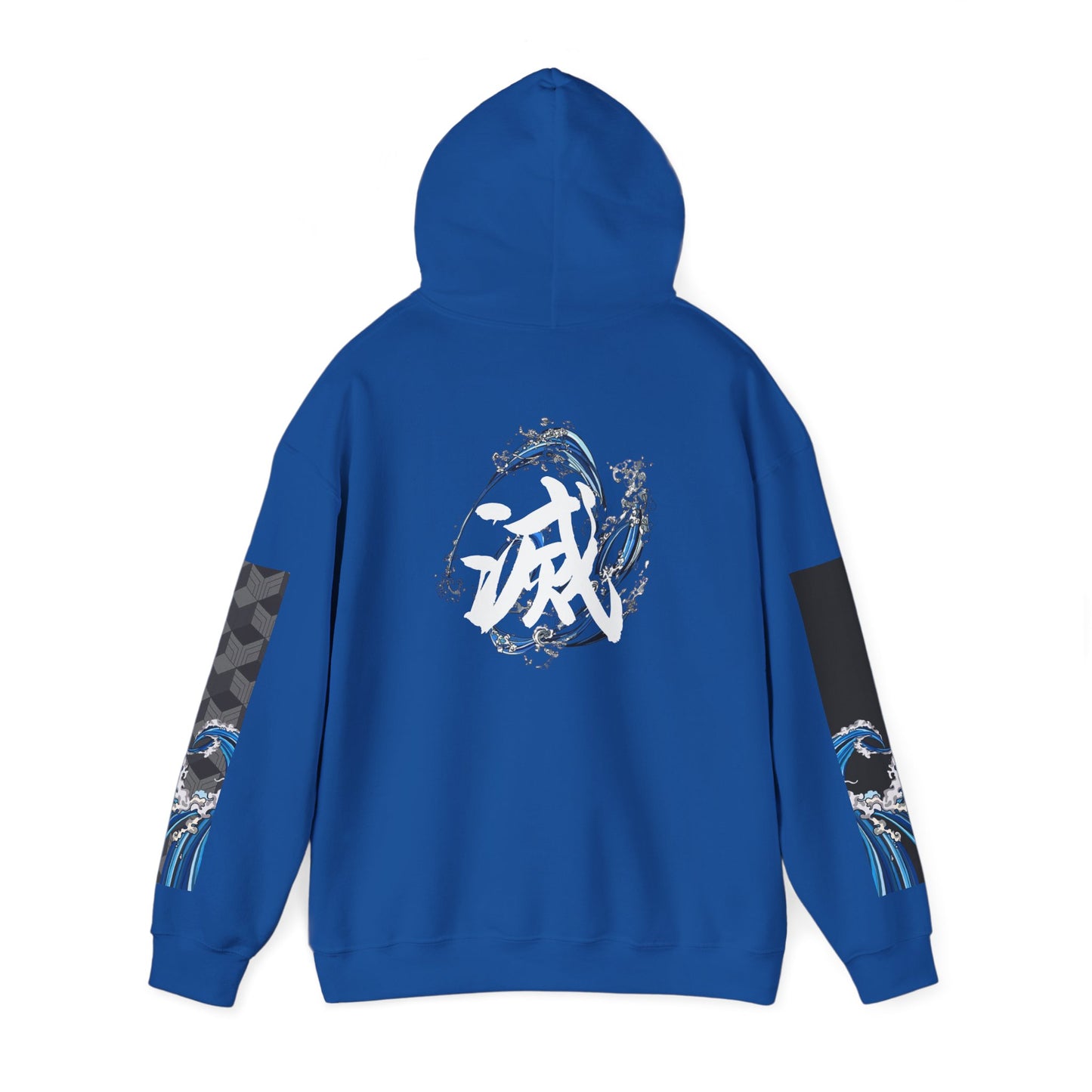 Streetwear Wave Graphic Hoodie