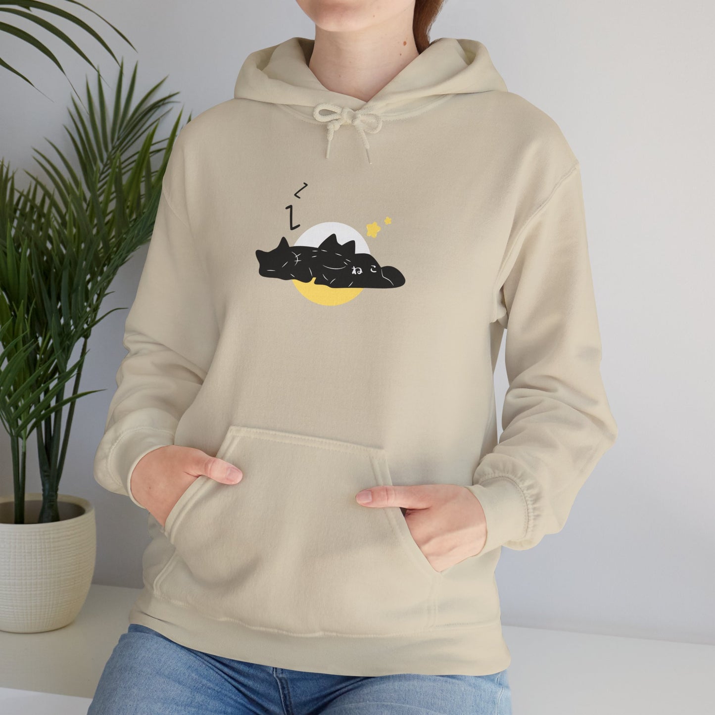 Sleepy Cat Unisex Sweatshirt