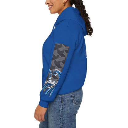 Streetwear Wave Graphic Hoodie