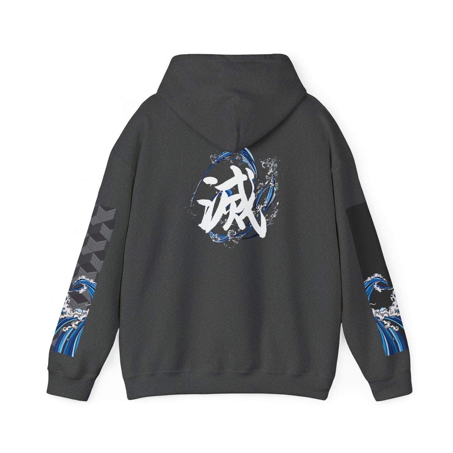 Streetwear Wave Graphic Hoodie