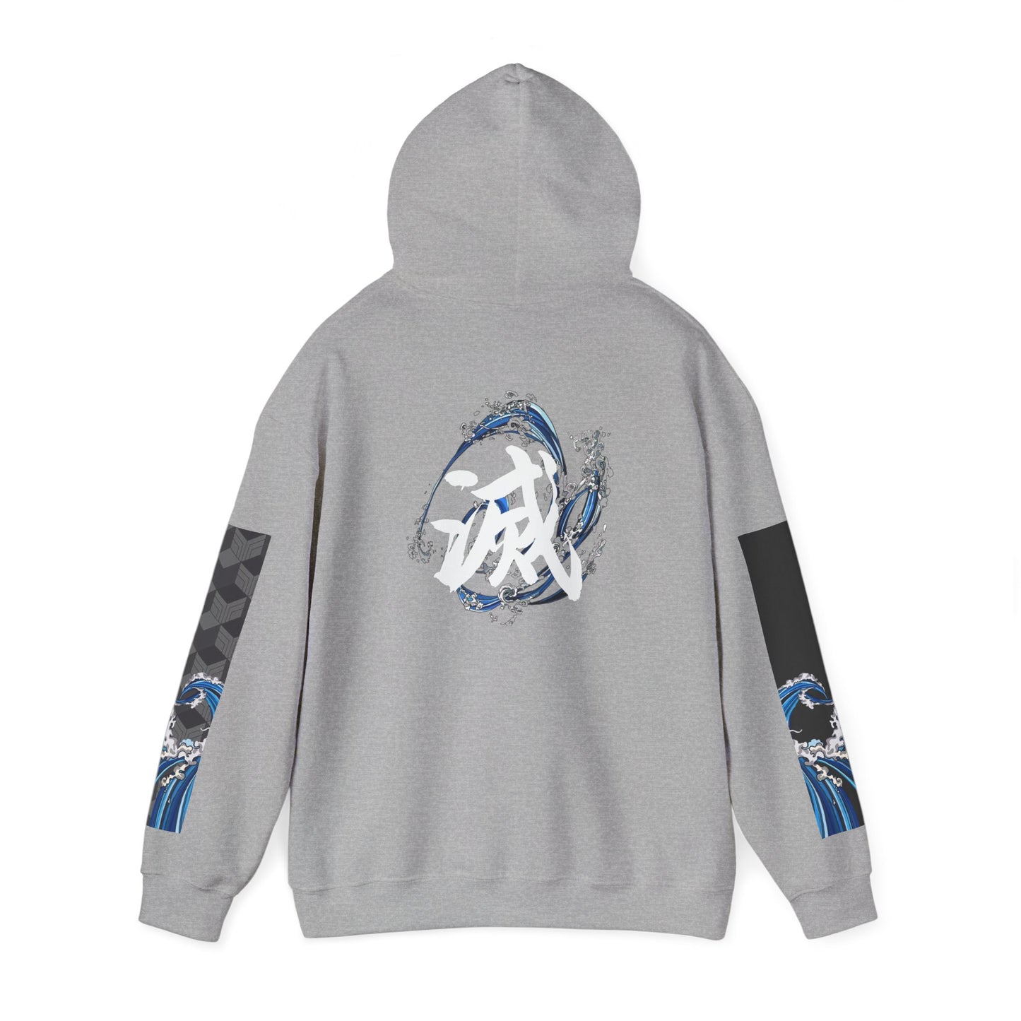 Streetwear Wave Graphic Hoodie