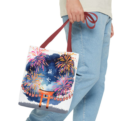 Fireworks Tote Bag